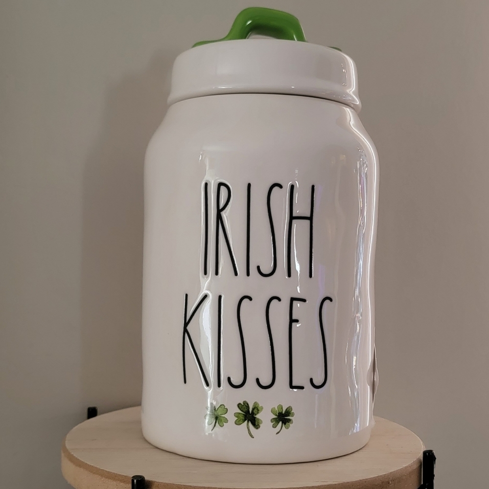 Rae Dunn Irish Kisses Canister